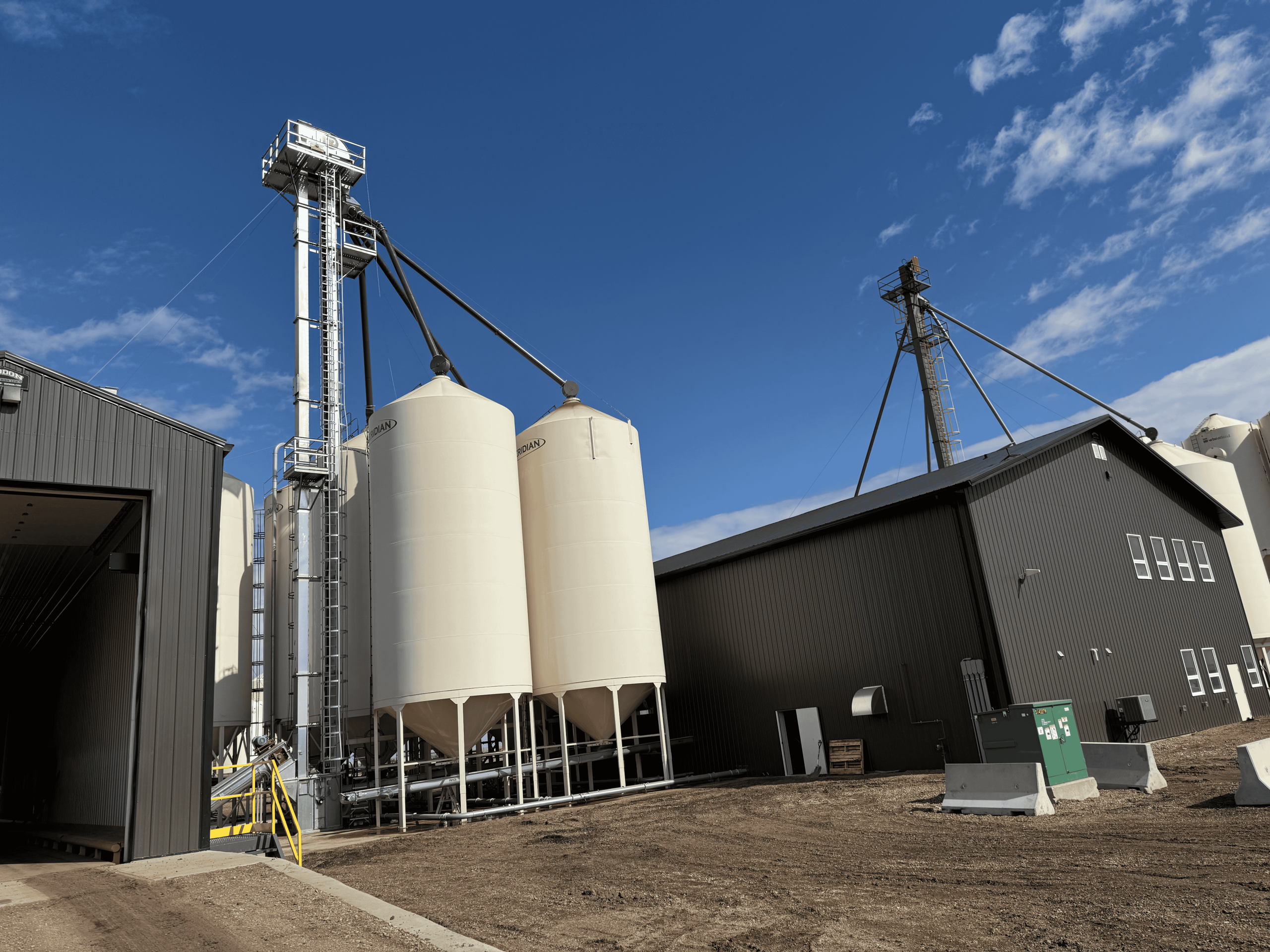 Prairie wind milling’s new seed cleaning plant automation.